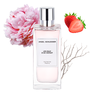 angel schlesser parfums immense peony bottle