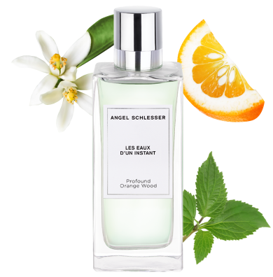 angel schlesser parfums profound orange wood bottle