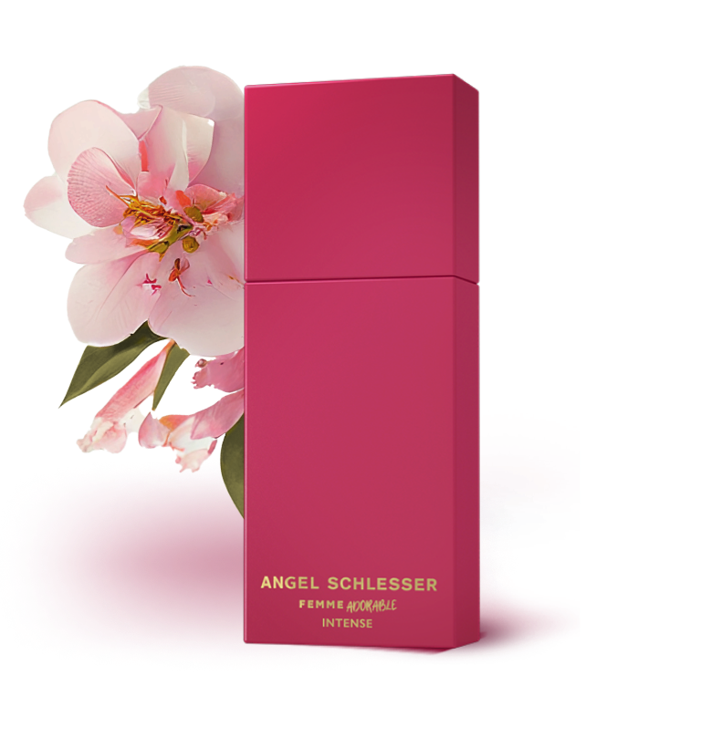 Angel Schlesser Parfums boccetta Femme Adorable Intense con fiore di melo