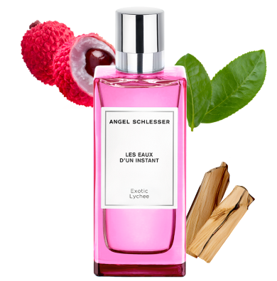 angel schlesser parfums exotic lychee bottle