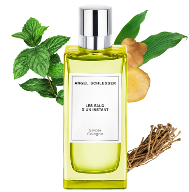 angel schlesser parfums ginger cologne bottle
